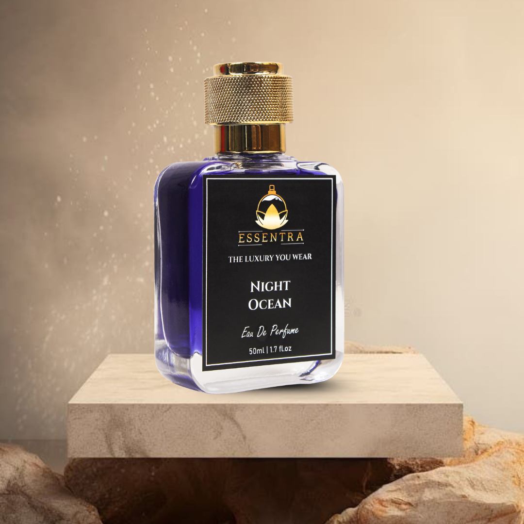 Essentra Perfume Combo - Night Ocean & Saffron Dusk (Inspired by Bleu De Chanel & Baccarat Rouge 540)