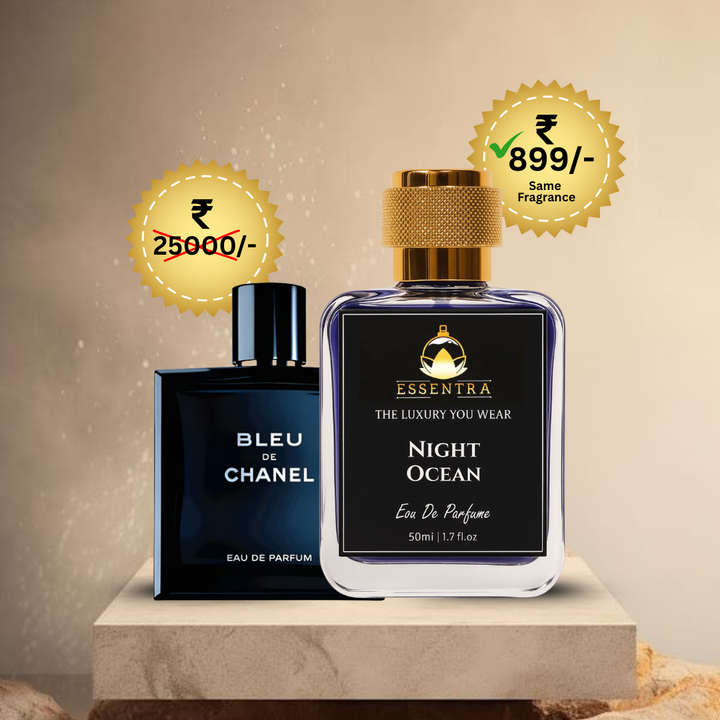 Essentra Night Ocean Eau De Parfum – 50ml (Inspired by Bleu de Chanel)
